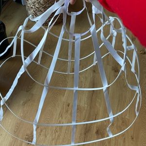 Avant- guard hoop skirt and ears